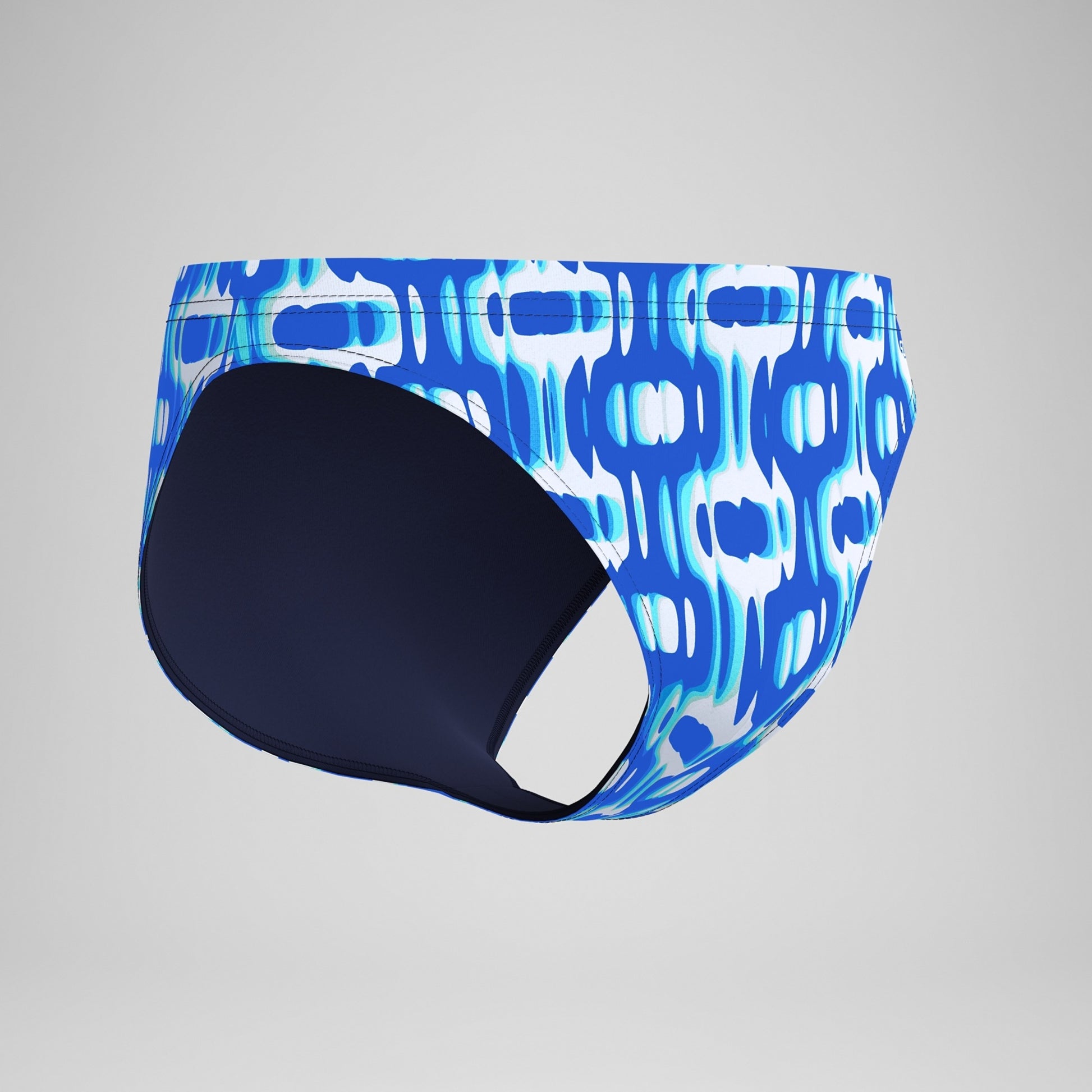 Speedo Men's Print The Speedo Brief 1.5 Inch Swimsuit  Swimming Briefs for Men  Speedo