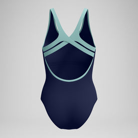 Speedo Women's Sculpture Boom Back One Piece Swimsuit