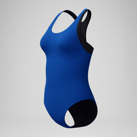 Speedo Women's Colorblock Racerback One Piece Swimsuit  One Piece Swimsuits  Speedo
