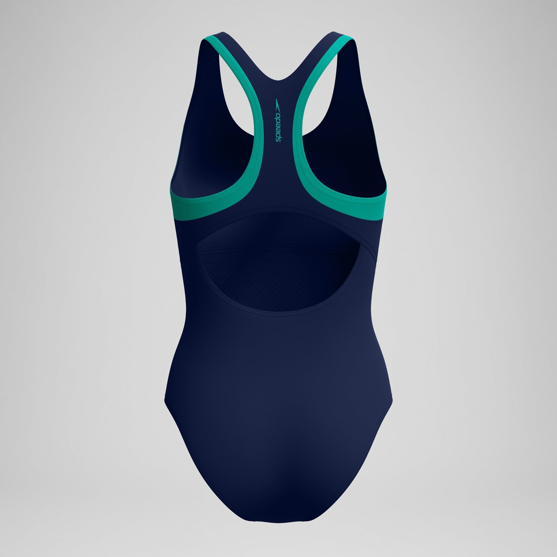 Speedo Women's Colorblock Racerback One Piece Swimsuit  One Piece Swimsuits  Speedo