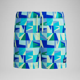 Speedo Boy's Print Swim Volley Shorts 13 Inch  Boys Boardshorts  Speedo