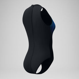 Speedo Women's Print Hydrasuit One Piece Swimsuit  One Piece Swimsuits  Speedo