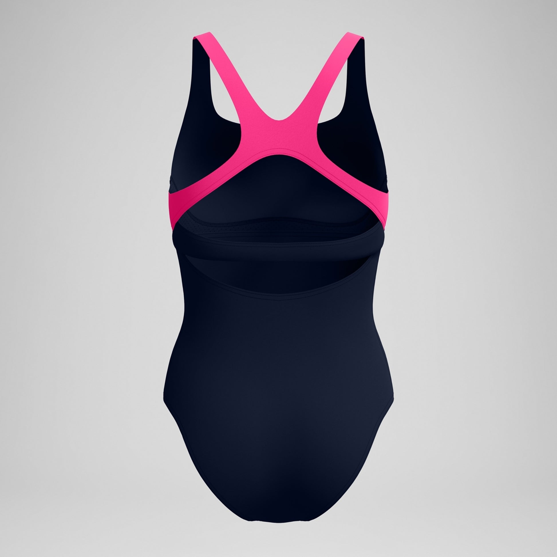 Speedo Women's Solid Flex Band One Piece Swimsuit  One Piece Swimsuits  Speedo