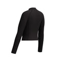 Speedo Women's Long Sleeve Solid Zip Rashguard  Long Sleeve Rash Guard  Speedo