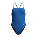 Speedo Women's Solid Endurosoft Turnback One Piece Swimsuit  One Piece Swimsuits  Speedo