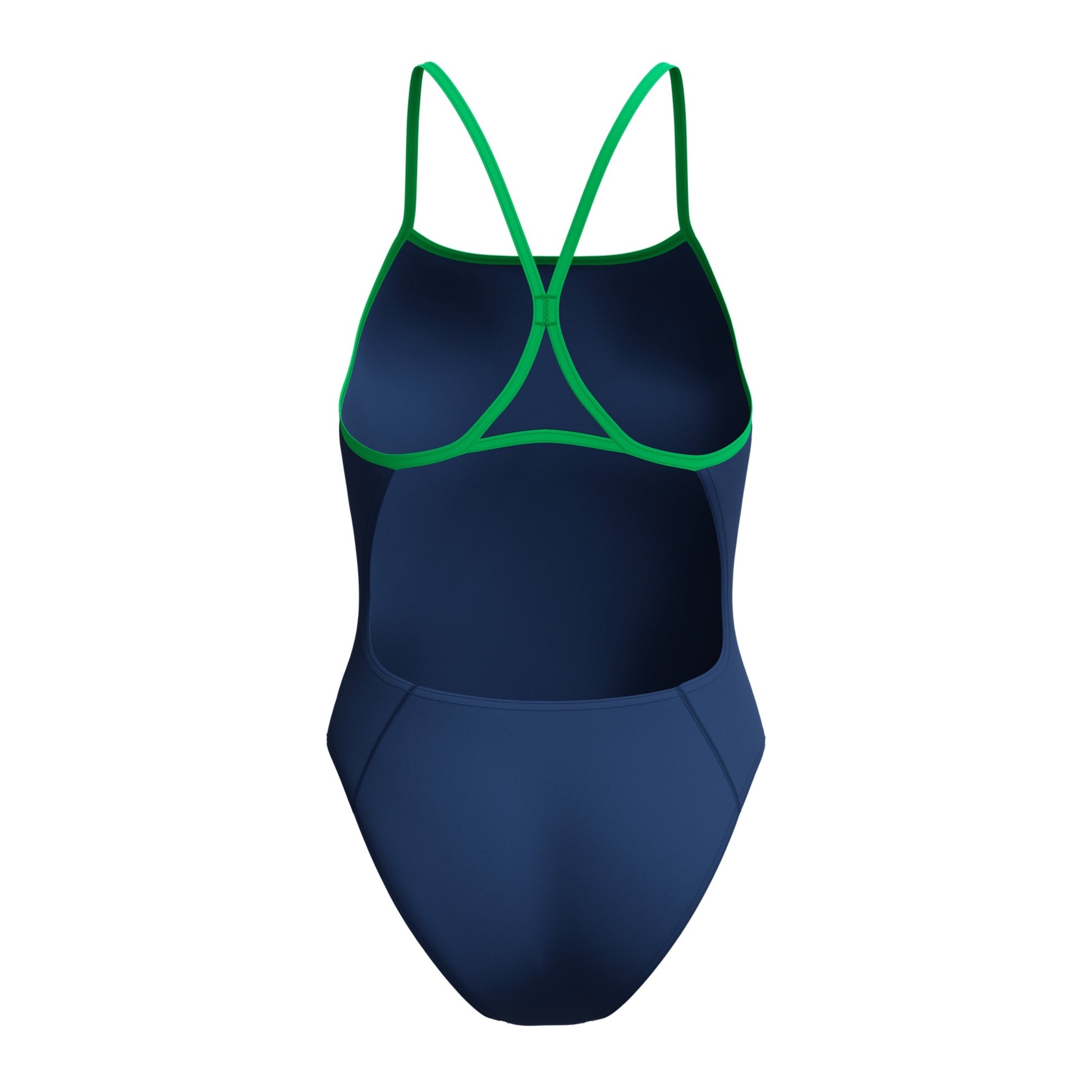 Speedo Women's Solid Endurosoft Turnback One Piece Swimsuit  One Piece Swimsuits  Speedo