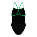 Speedo Women's Solid Endurosoft Turnback One Piece Swimsuit  One Piece Swimsuits  Speedo