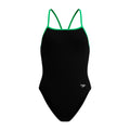 Speedo Women's Solid Endurosoft Turnback One Piece Swimsuit  One Piece Swimsuits  Speedo