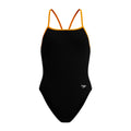 Speedo Women's Solid Endurosoft Turnback One Piece Swimsuit  One Piece Swimsuits  Speedo