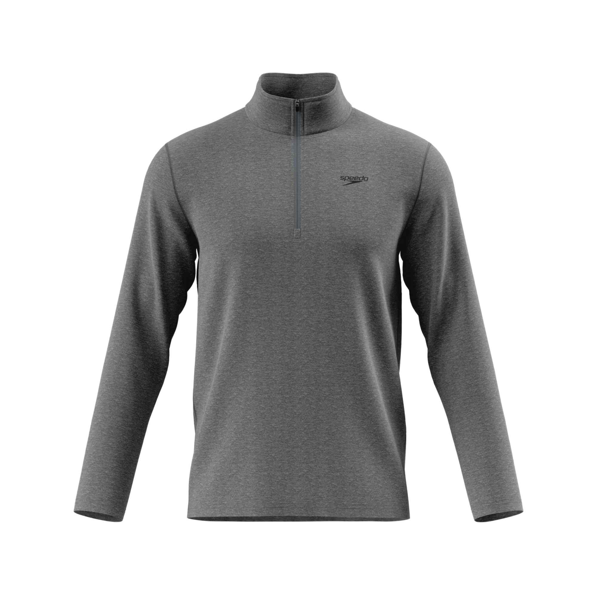 Speedo Men's Lightweight Quarter Zip Jersey Pullover