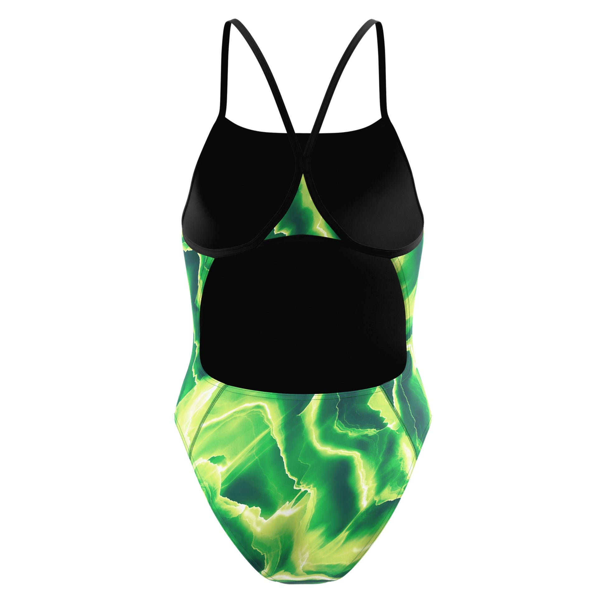 Speedo Women's Team Lightning Turnback One Piece Swimsuit  One Piece Swimsuits  Speedo