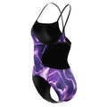 Speedo Women's Team Lightning Turnback One Piece Swimsuit  One Piece Swimsuits  Speedo