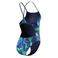Speedo Women's Team Lightning Turnback One Piece Swimsuit  One Piece Swimsuits  Speedo
