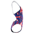 Speedo Women's Team Lightning Turnback One Piece Swimsuit  One Piece Swimsuits  Speedo
