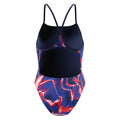 Speedo Women's Team Lightning Turnback One Piece Swimsuit  One Piece Swimsuits  Speedo
