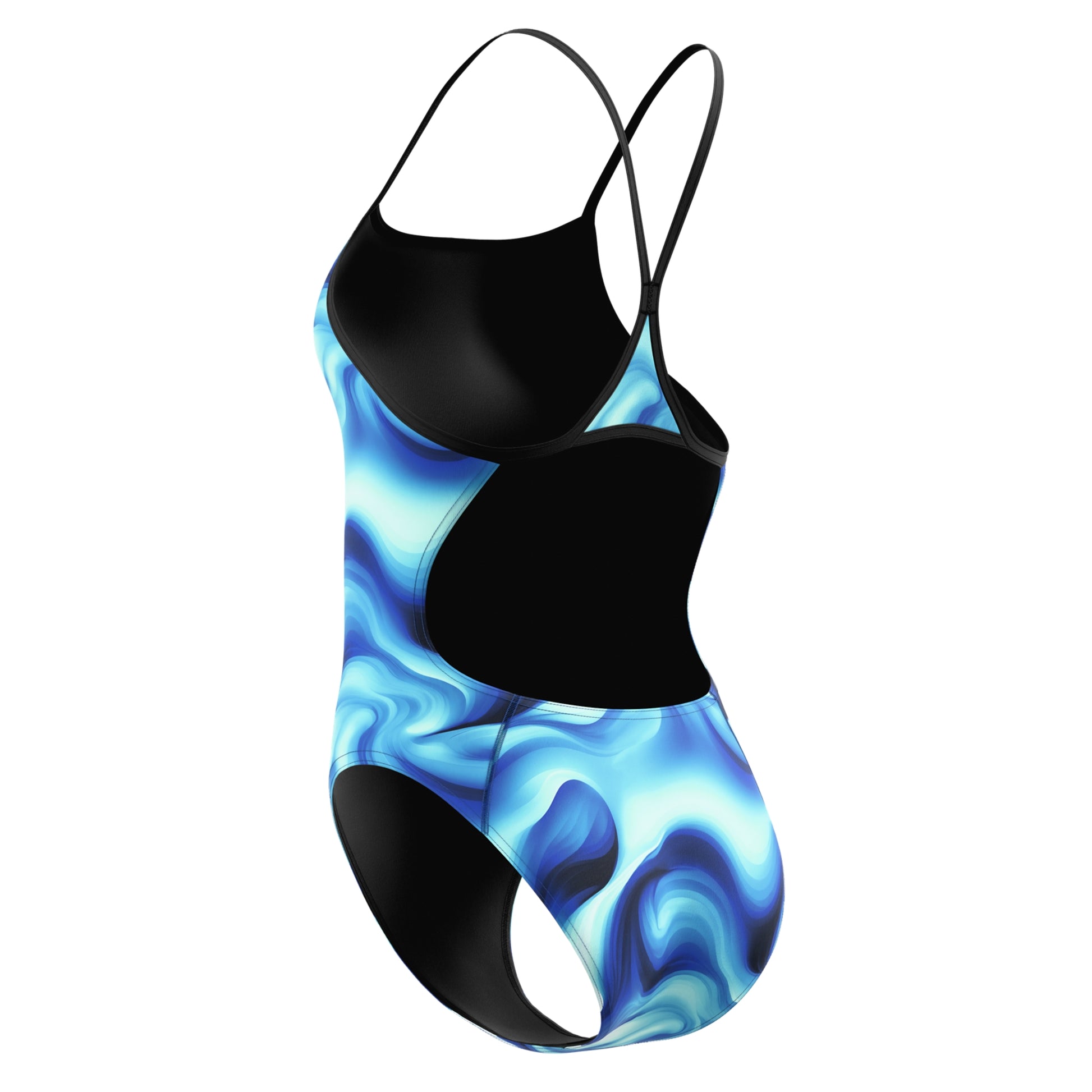 Speedo Women's Team topography Turnback One Piece Swimsuit  One Piece Swimsuits  Speedo