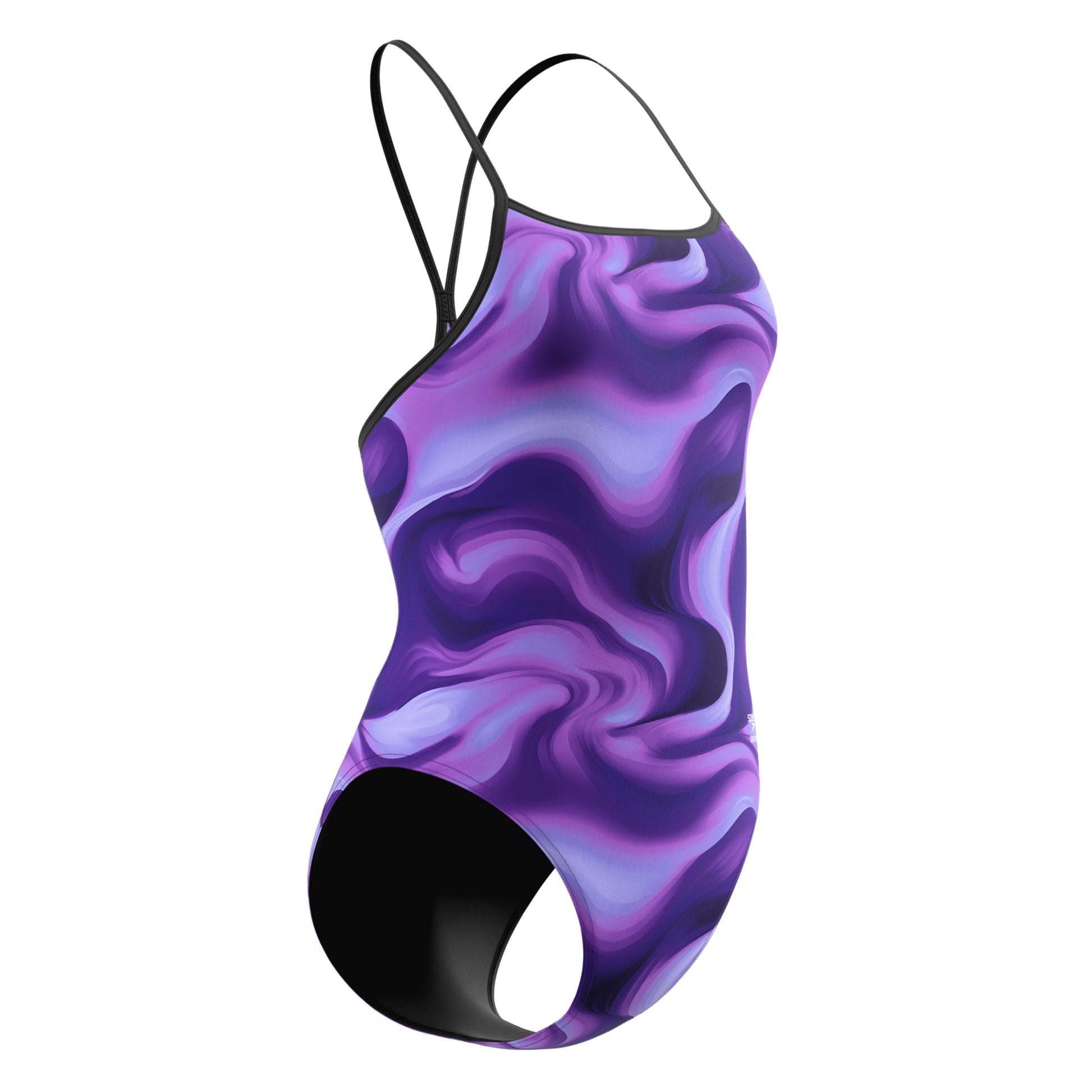 Speedo Women's Team topography Turnback One Piece Swimsuit  One Piece Swimsuits  Speedo