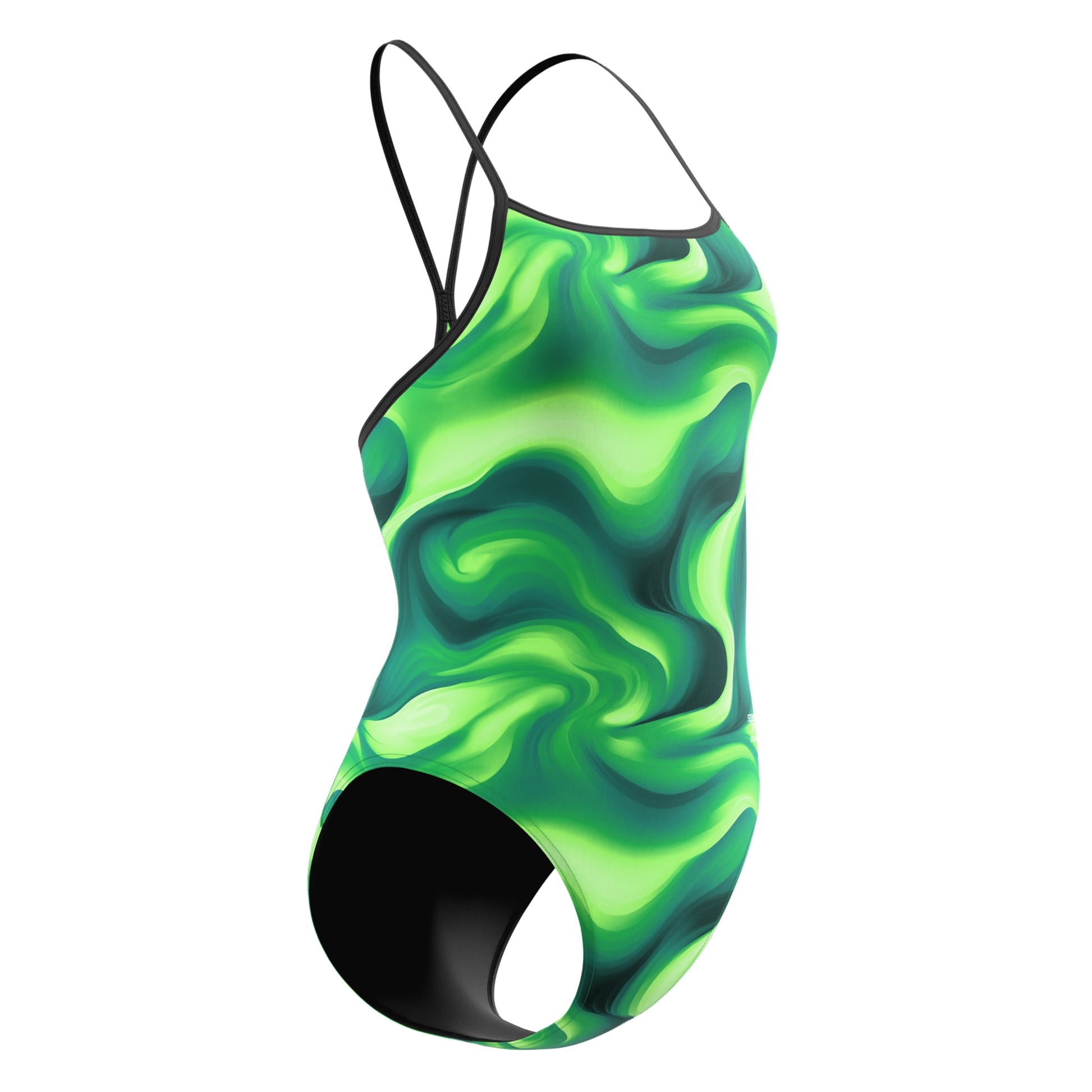 Speedo Women's Team topography Turnback One Piece Swimsuit  One Piece Swimsuits  Speedo