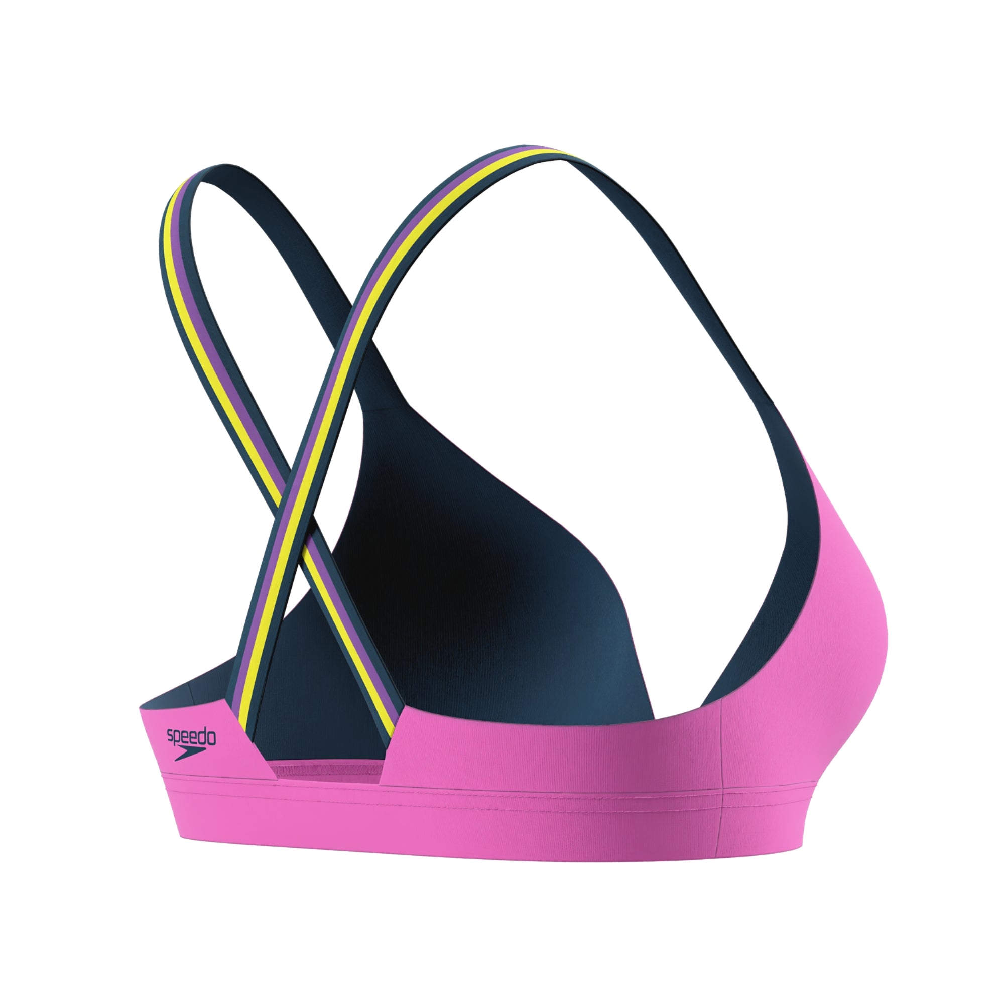 Speedo Women's Solid Comfort Strop Bikini Top