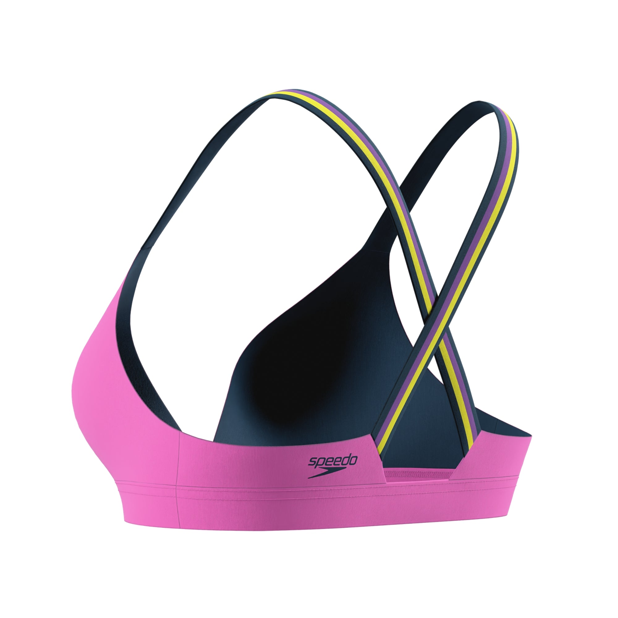 Speedo Women's Solid Comfort Strop Bikini Top