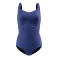Speedo Women's Modest One Piece Swimsuit - Shirred  One Piece Swimsuits  Speedo