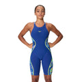 Speedo Women's Fastskin LZR Pure Intent 2.0 Printed Openback Kneeskin Tech Suit  Technical Swimsuits  Speedo