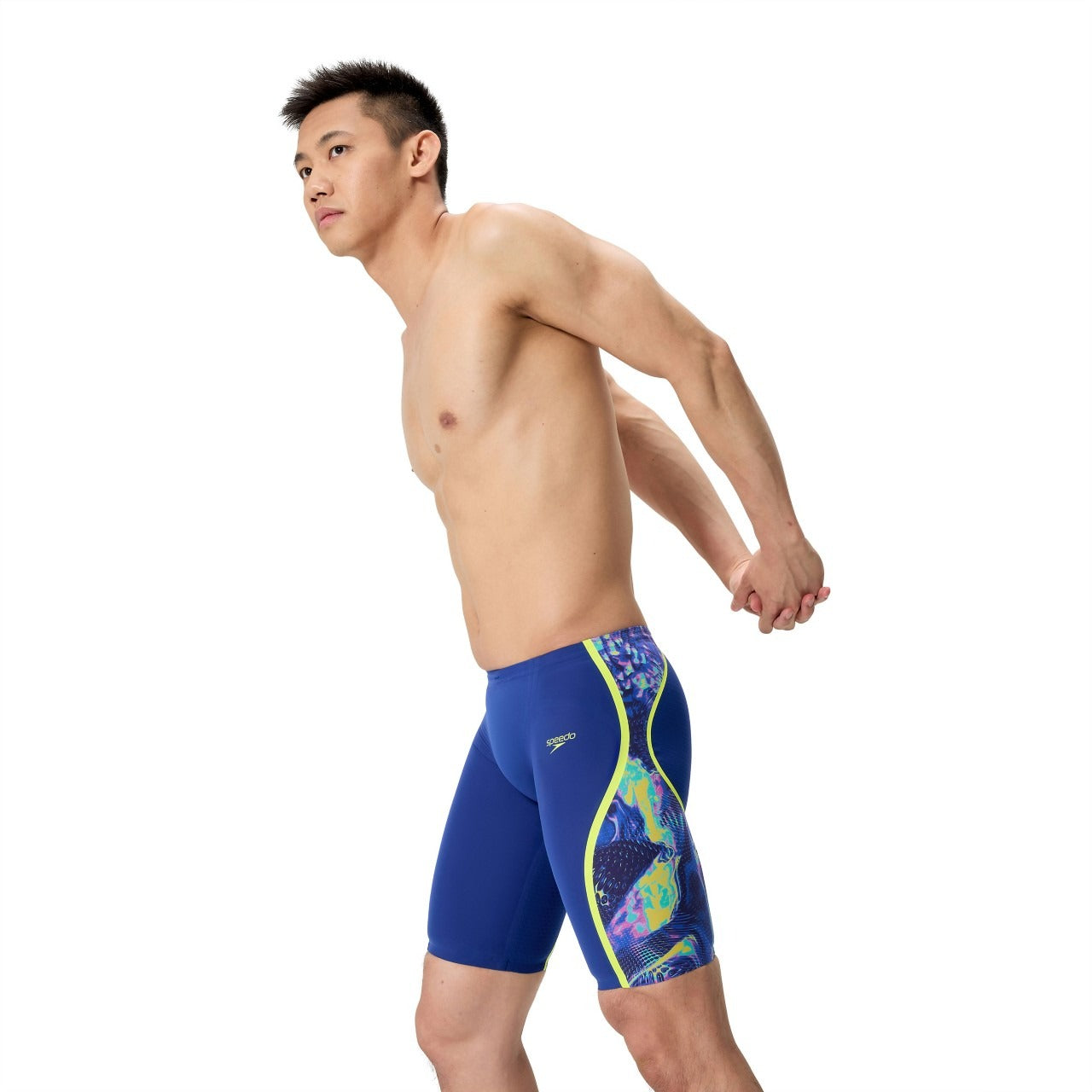 Speedo Men's Fastskin LZR Pure Intent 2.0 Printed Tech Jammer