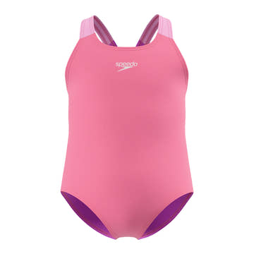 Speedo Girls Infant Medalist One Piece Swimsuit