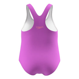 Speedo Girls Radiating Splice One Piece Swimsuit  Girls One Piece  Speedo