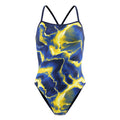 Speedo Women's Team Lightning V-Back One Piece Swimsuit  One Piece Swimsuits  Speedo