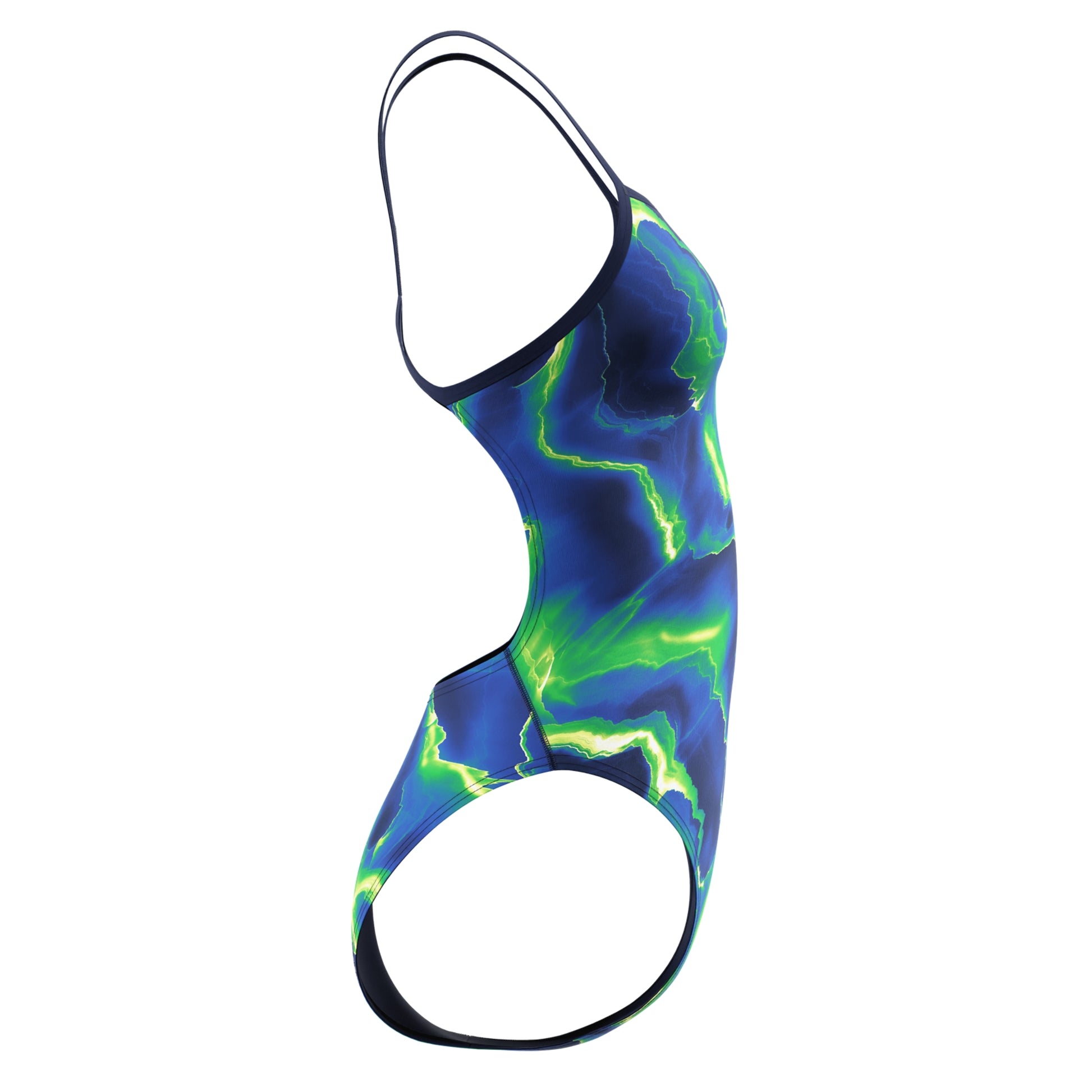 Speedo Women's Team Lightning V-Back One Piece Swimsuit  One Piece Swimsuits  Speedo