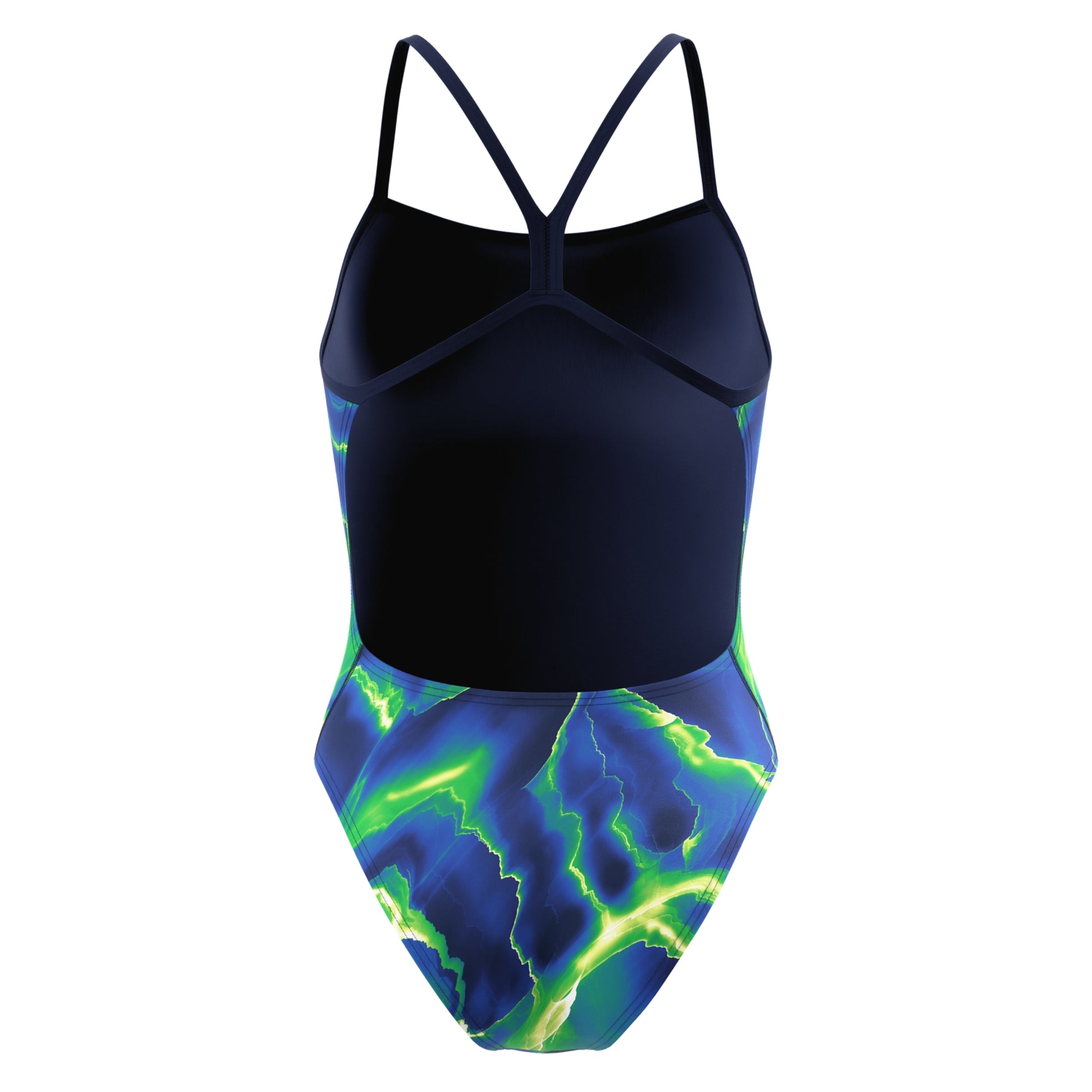 Speedo Women's Team Lightning V-Back One Piece Swimsuit  One Piece Swimsuits  Speedo