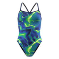 Speedo Women's Team Lightning V-Back One Piece Swimsuit  One Piece Swimsuits  Speedo