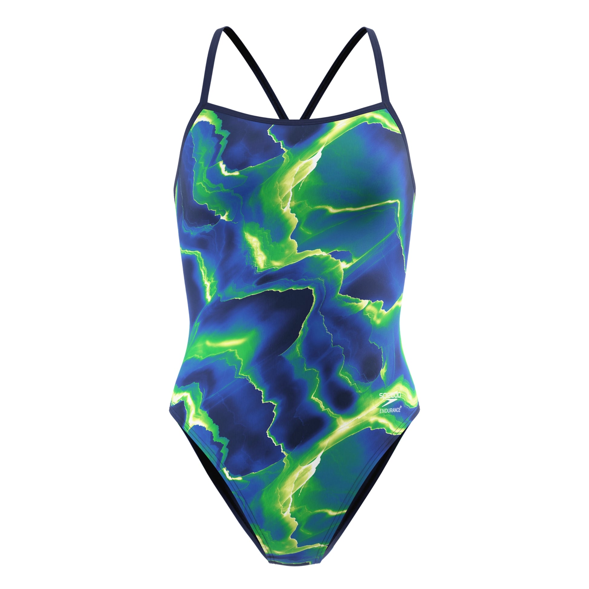 Speedo Women's Team Lightning V-Back One Piece Swimsuit  One Piece Swimsuits  Speedo