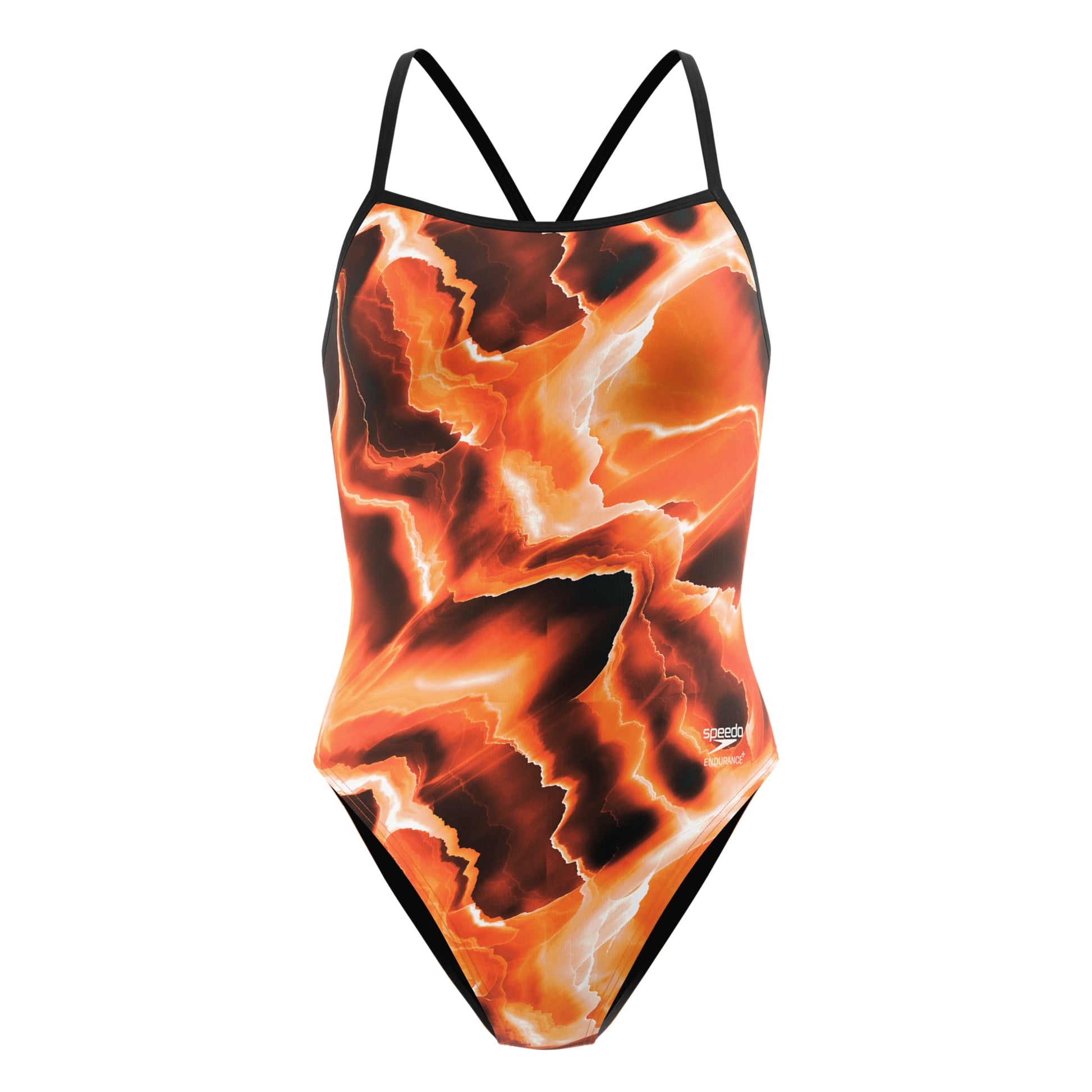 Speedo Women's Team Lightning V-Back One Piece Swimsuit  One Piece Swimsuits  Speedo