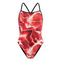 Speedo Women's Team Lightning V-Back One Piece Swimsuit  One Piece Swimsuits  Speedo