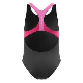 Speedo Girls Solid Infinity One Piece Swimsuit  Girls One Piece  Speedo