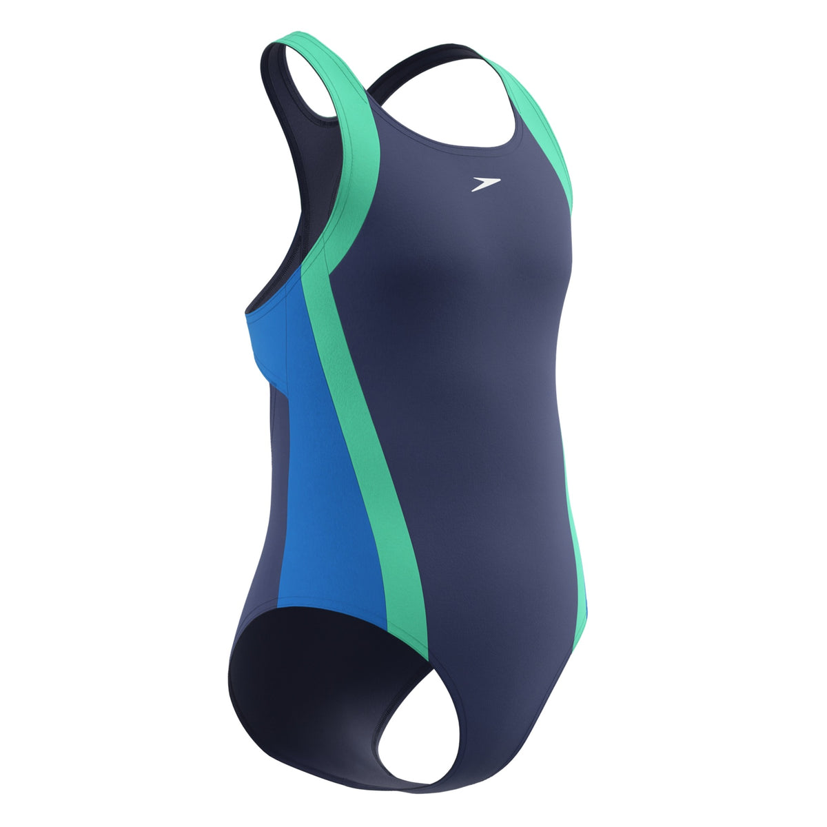 Speedo Girls Solid Infinity One Piece Swimsuit  Girls One Piece  Speedo