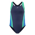 Speedo Girls Solid Infinity One Piece Swimsuit  Girls One Piece  Speedo