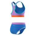 Speedo Girls Solid Racerback Set Two Piece Swimsuit  Two Piece Swimsuits  Speedo