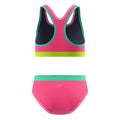 Speedo Girls Solid Racerback Set Two Piece Swimsuit  Two Piece Swimsuits  Speedo