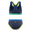 Speedo Girls Solid Racerback Set Two Piece Swimsuit  Two Piece Swimsuits  Speedo