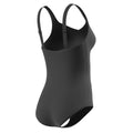Speedo Women's Solid Shirred One Piece Swimsuit  One Piece Swimsuits  Speedo