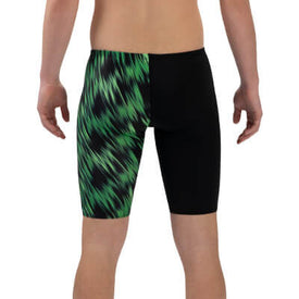 Dolfin Men's Reliance Flash Asymmetrical Swim Jammer  Swim Jammers  Dolfin