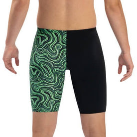 Dolfin Men's RelianceTsunami Blue Asymmetrical Swim Jammer