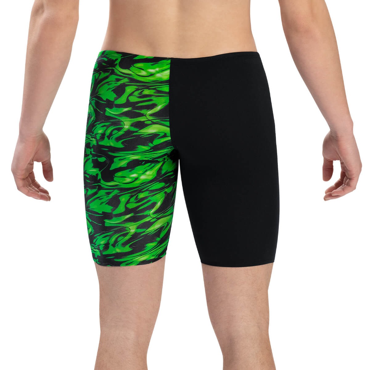 Dolfin Men's Reliance Zephyr Red Asymmetrical Jammer  Swim Jammers  Dolfin