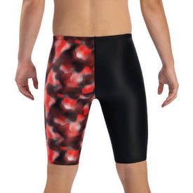 Dolfin XtraSleek Men's Magma Green Asymmetrical Swim Jammer