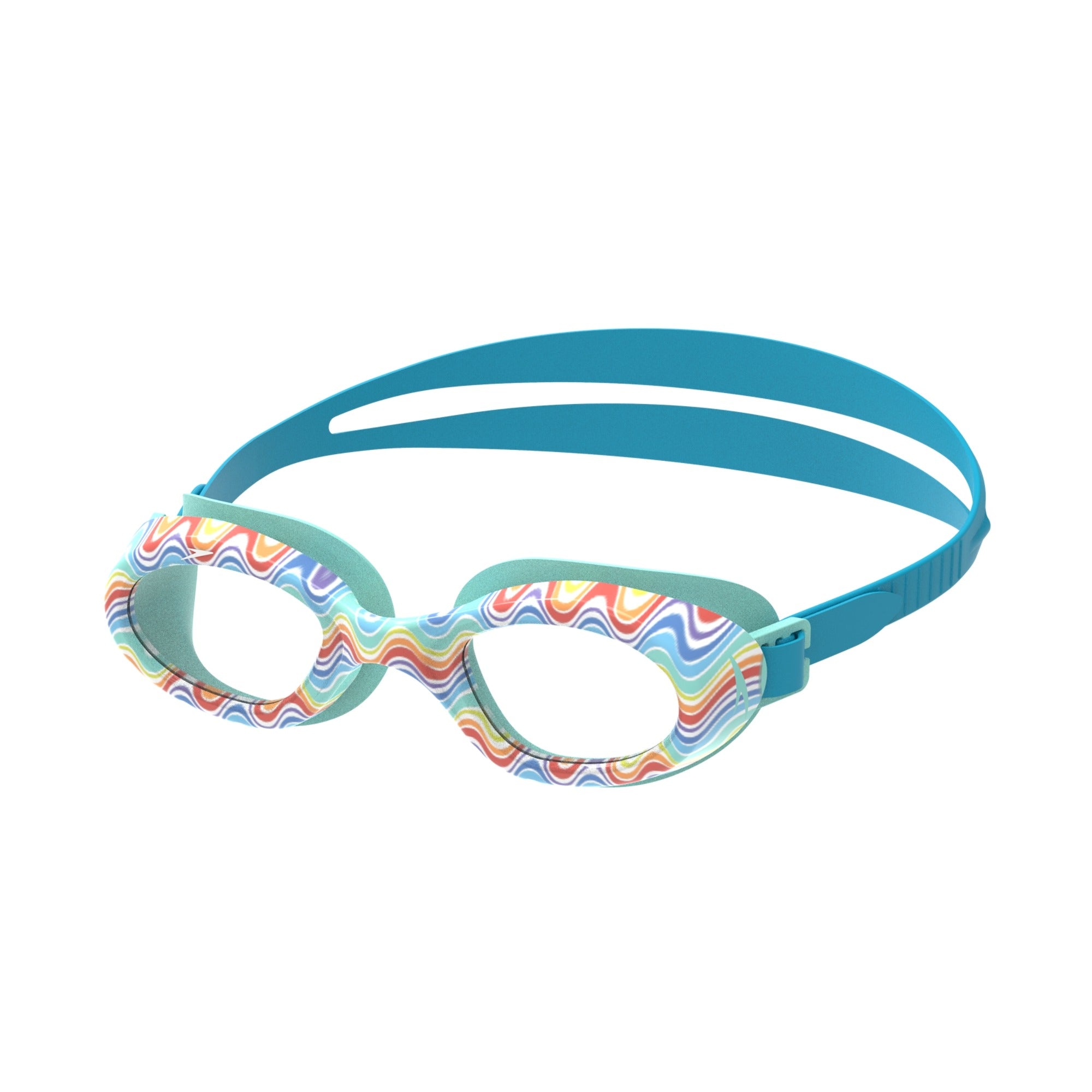 Speedo JUNIOR Futura Hydrospex Printed Goggles Rainbow/Clear / ONESZ