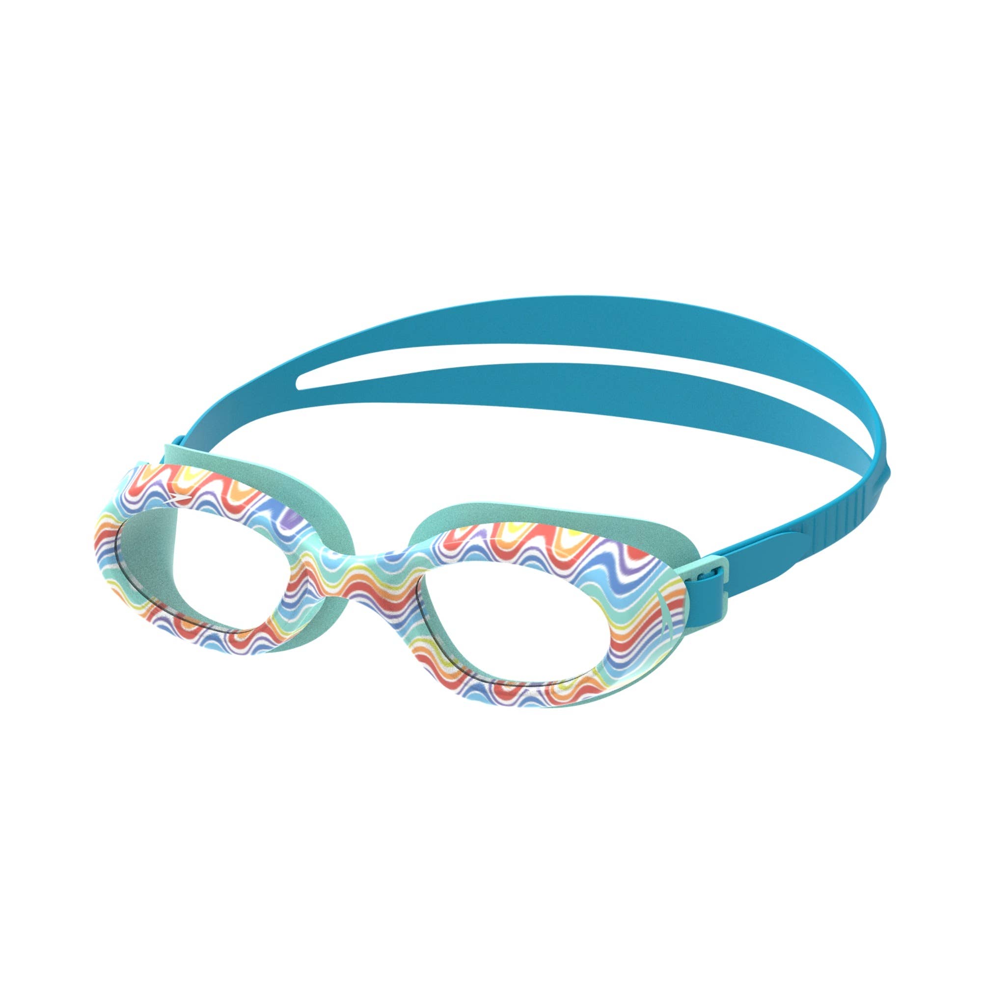 Speedo JUNIOR Futura Hydrospex Printed Goggles Rainbow/Clear / ONESZ