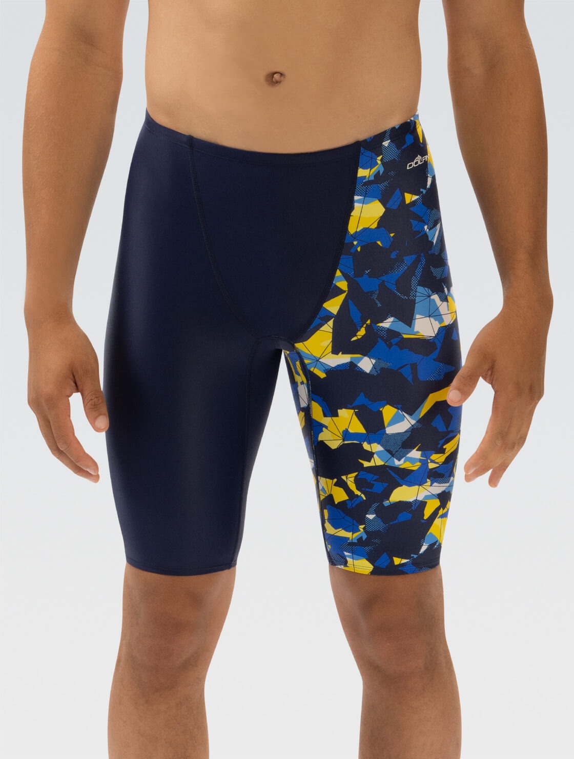 SLS Dolfin XtraSleek Men's Implode Asymmetrical Jammer  Swim Jammers  Dolfin